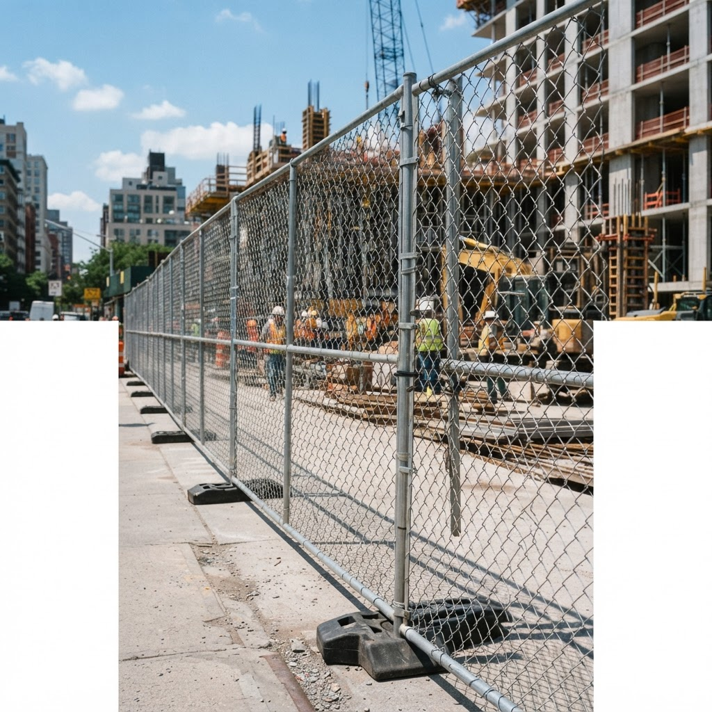 Temporary fencing
